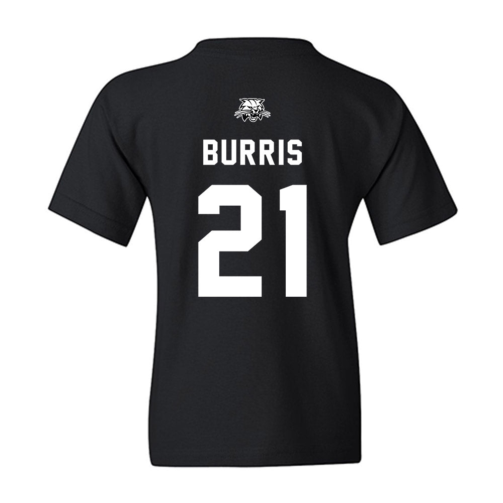 Ohio - NCAA Men's Basketball : Jesse Burris - Sports Shersey Youth T-Shirt-1