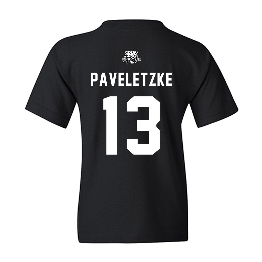 Ohio - NCAA Men's Basketball : Jackson Paveletzke - Sports Shersey Youth T-Shirt-1