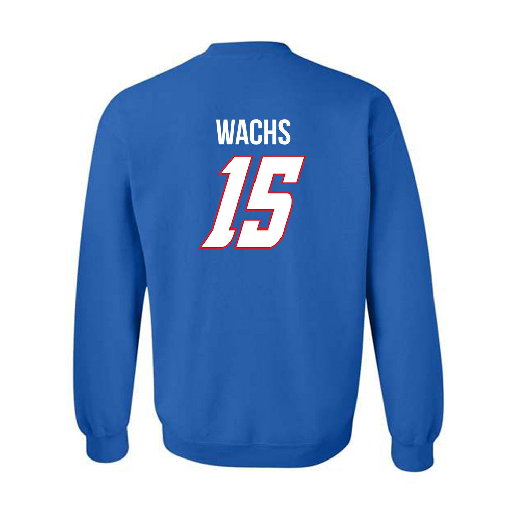 DePaul - NCAA Men's Soccer : Eli Wachs - Classic Shersey Crewneck Sweatshirt-1