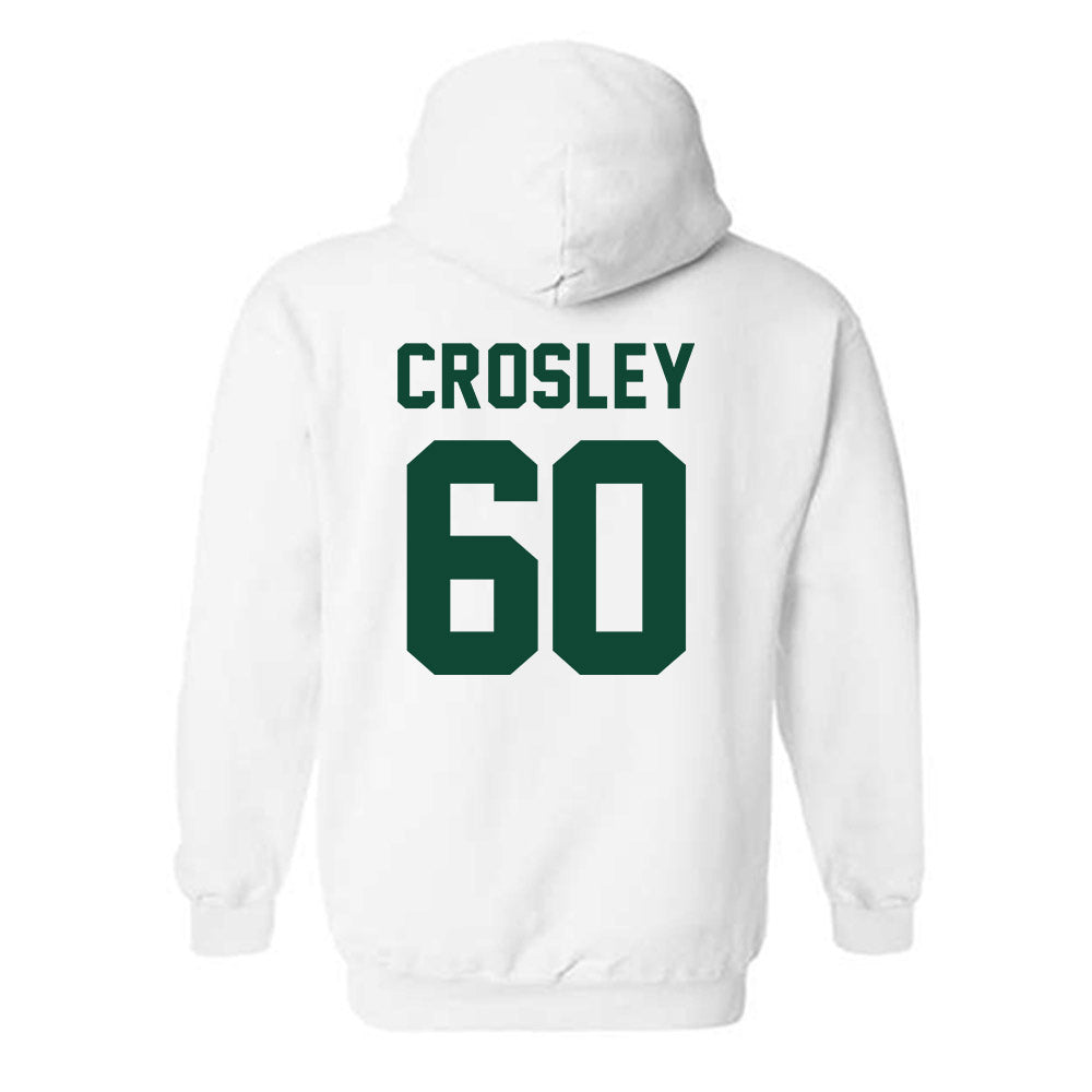 Ohio - NCAA Football : Colton Crosley - Sports Shersey Hooded Sweatshirt-1