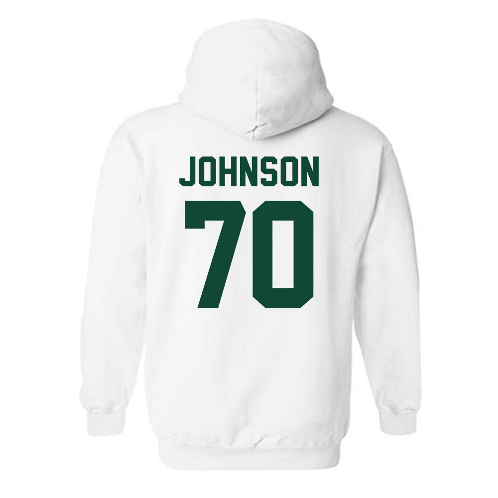Ohio - NCAA Football : Joshua Johnson - Sports Shersey Hooded Sweatshirt-1