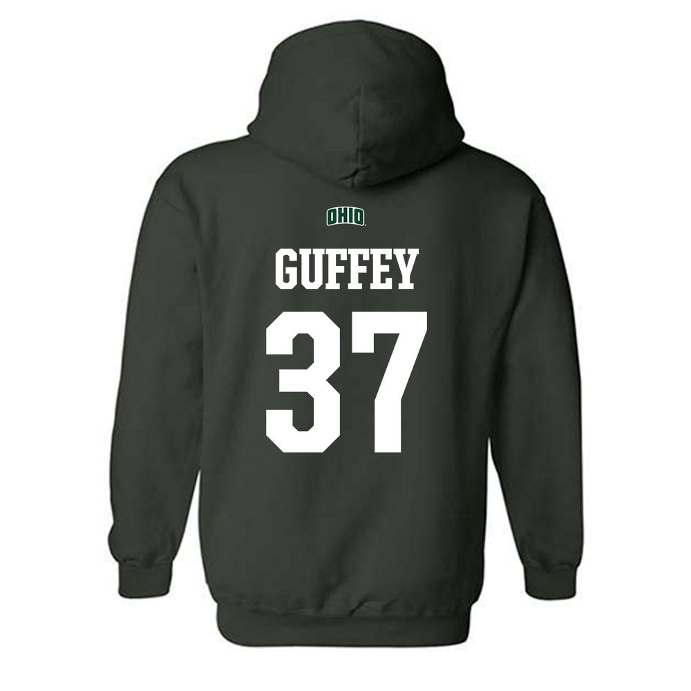 Ohio - NCAA Football : Blake Guffey - Sports Shersey Hooded Sweatshirt-1