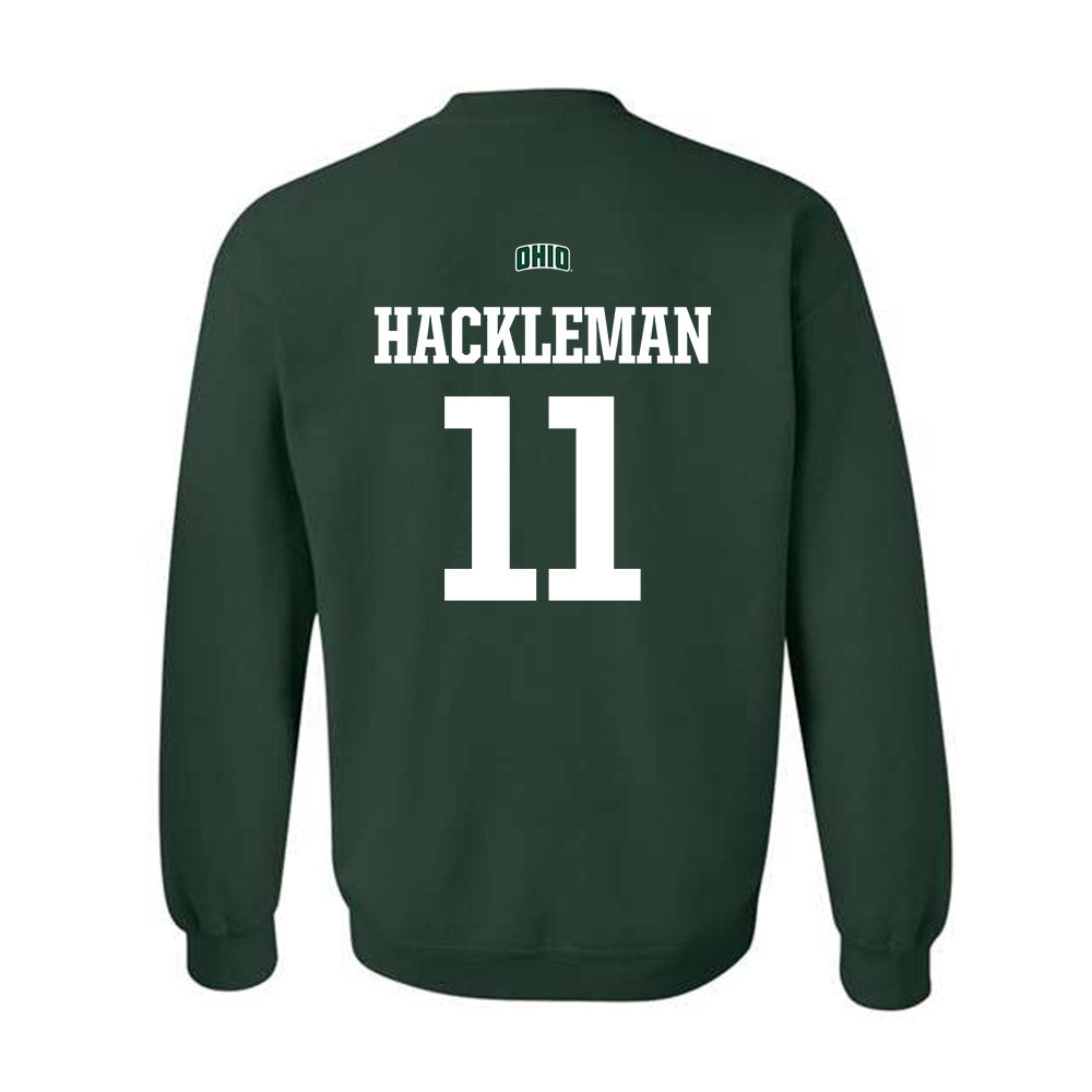 Ohio - NCAA Football : Zach Hackleman - Sports Shersey Crewneck Sweatshirt-1