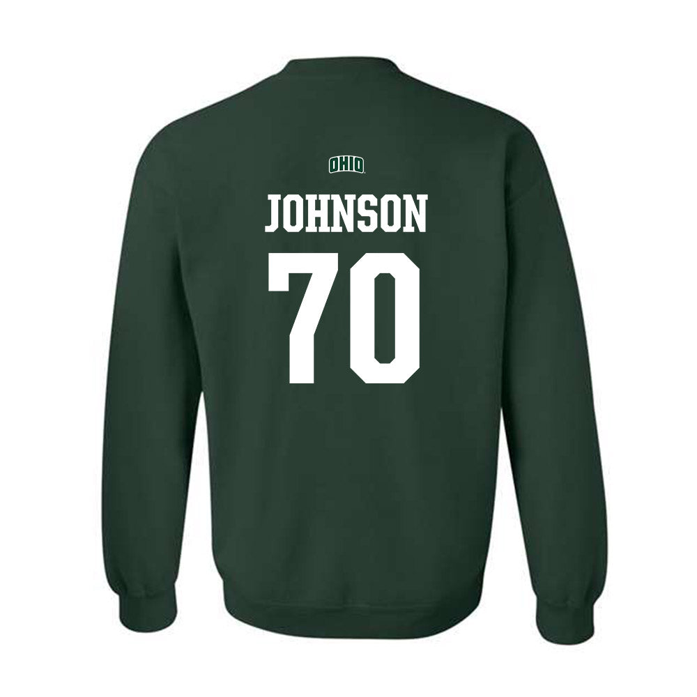 Ohio - NCAA Football : Joshua Johnson - Sports Shersey Crewneck Sweatshirt-1