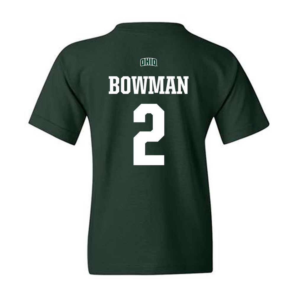 Ohio - NCAA Football : Preston Bowman - Sports Shersey Youth T-Shirt-1
