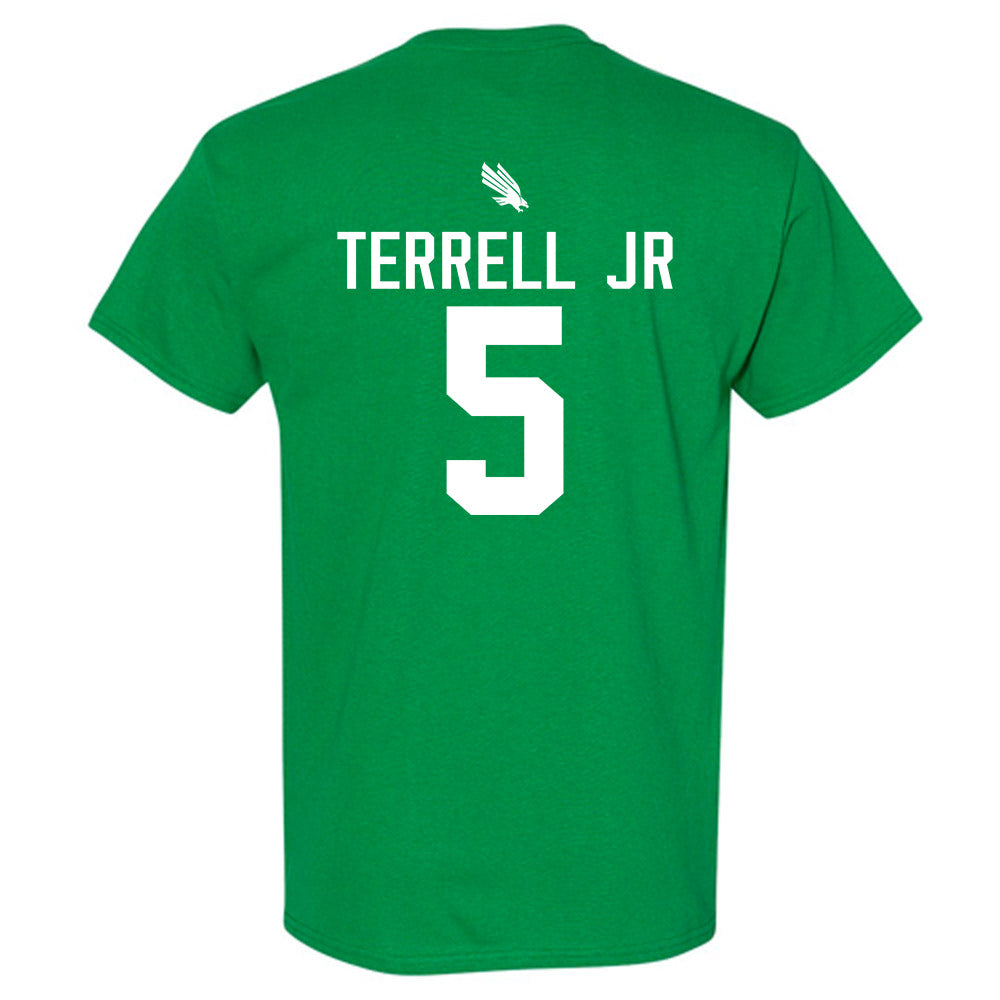North Texas - NCAA Men's Basketball : david terrell jr - Classic Shersey T-Shirt-1
