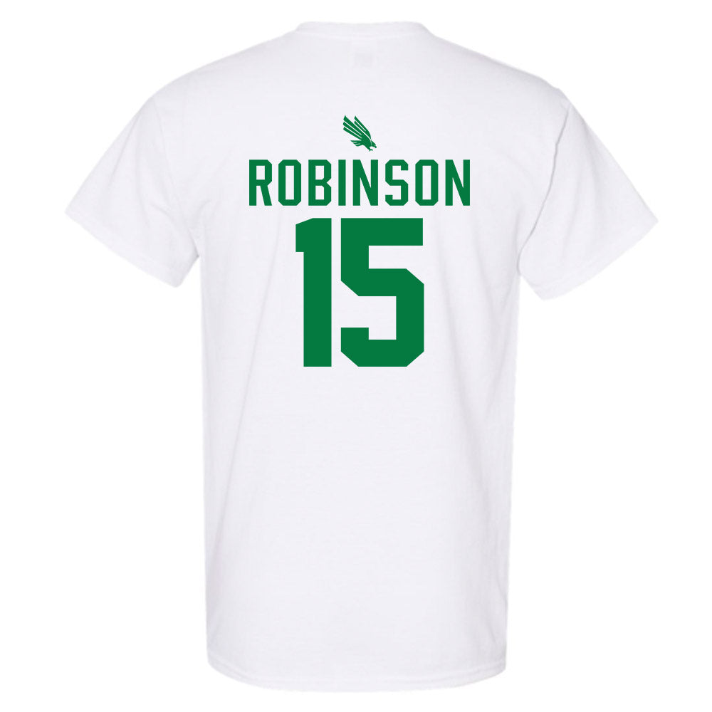 North Texas - NCAA Men's Basketball : Reece Robinson - Classic Shersey T-Shirt-1