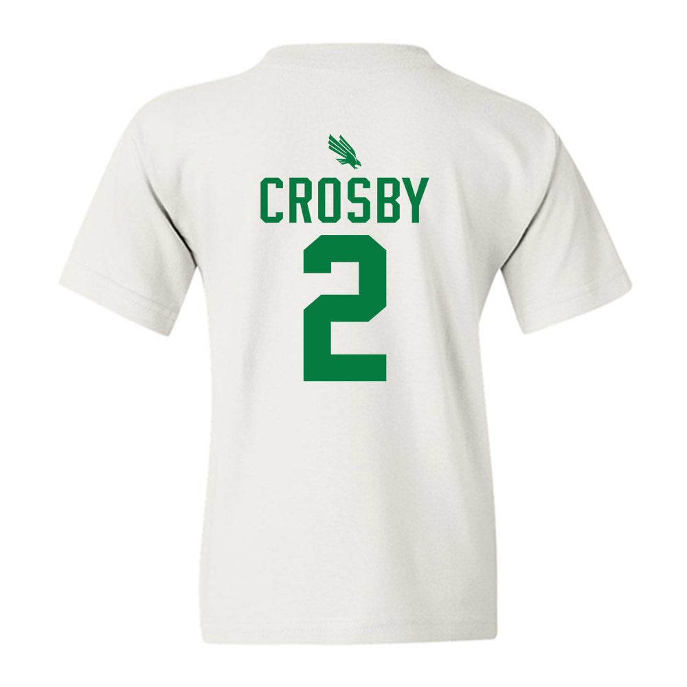 North Texas - NCAA Men's Basketball : Cahmai Crosby - Classic Shersey Youth T-Shirt-1
