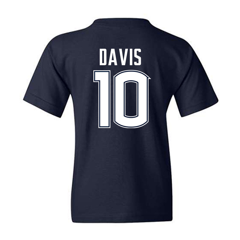 UConn - NCAA Football : Jayden Davis - Classic Shersey Youth T-Shirt-1
