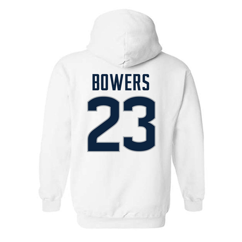 UConn - NCAA Football : Cyncir Bowers - Classic Shersey Hooded Sweatshirt-1
