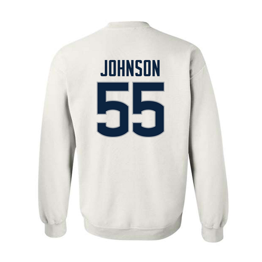 UConn - NCAA Football : Fred Johnson - Classic Shersey Crewneck Sweatshirt-1