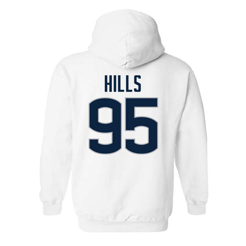 UConn - NCAA Football : Melvin Hills - Classic Shersey Hooded Sweatshirt-1