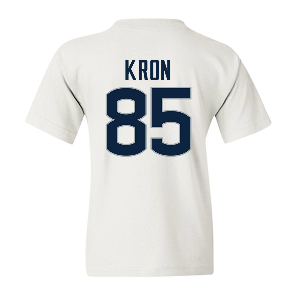 UConn - NCAA Football : Drew Kron - Classic Shersey Youth T-Shirt-1