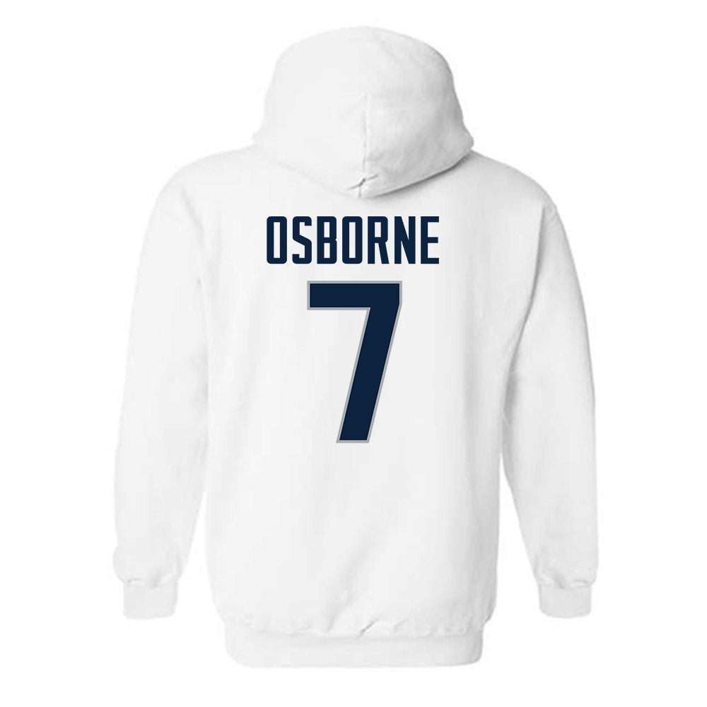 UConn - NCAA Football : Kalieb Osborne - Classic Shersey Hooded Sweatshirt-1