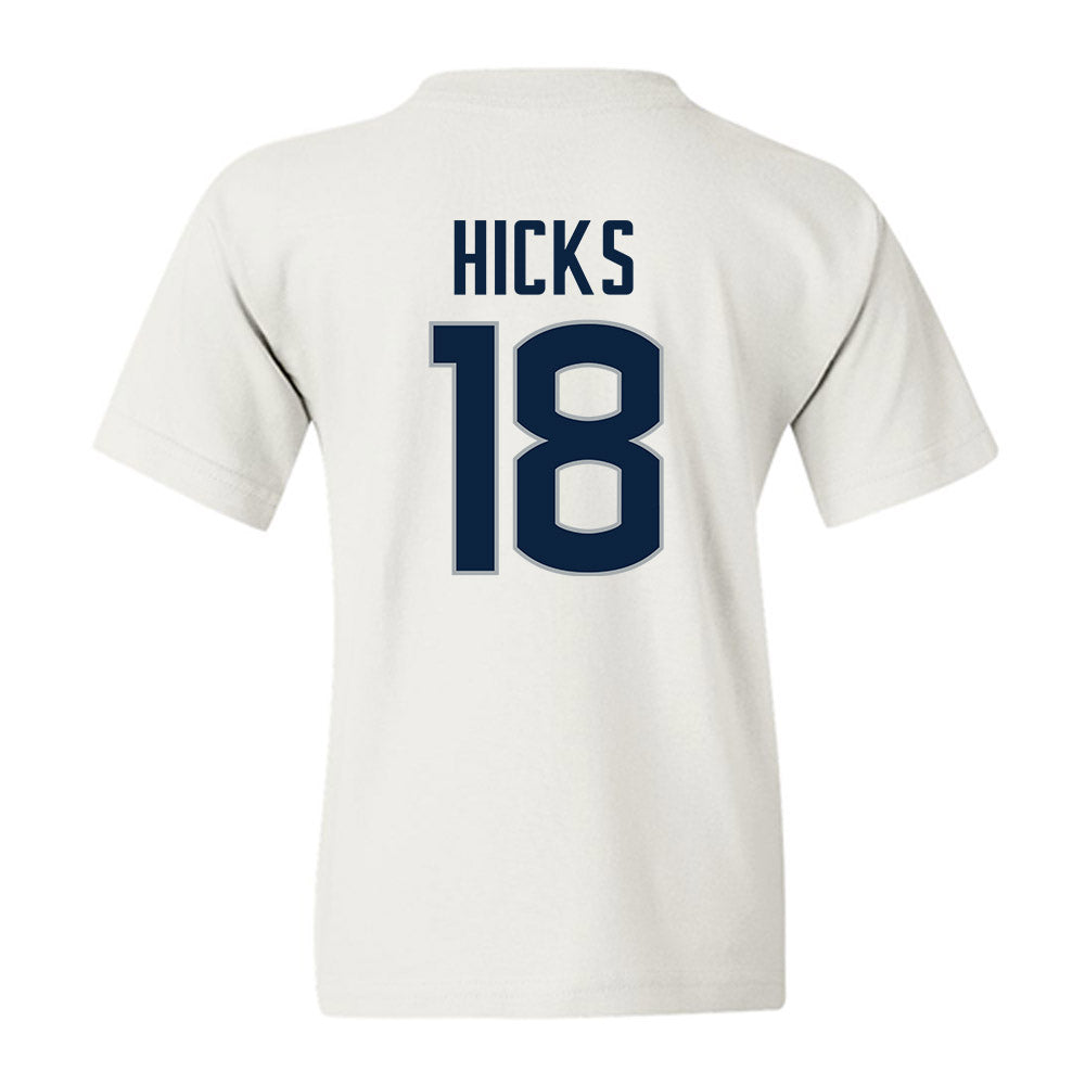 UConn - NCAA Football : Kylish Hicks - Classic Shersey Youth T-Shirt-1