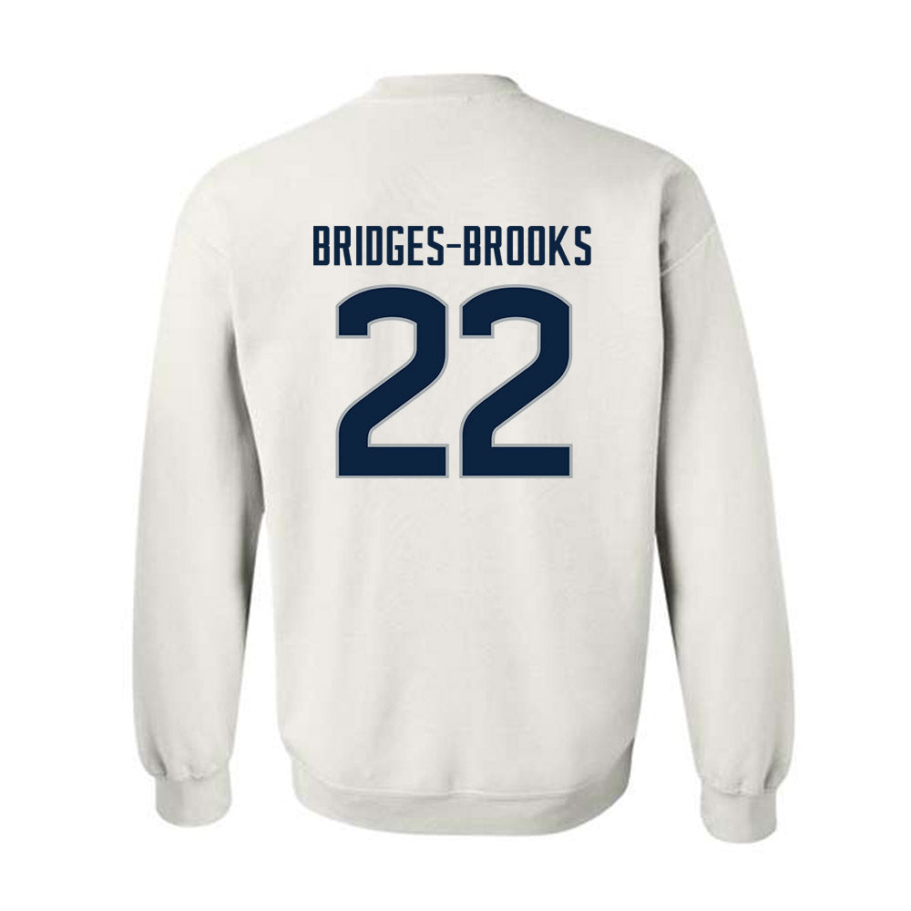 UConn - NCAA Football : Axavier Bridges-Brooks - Classic Shersey Crewneck Sweatshirt-1