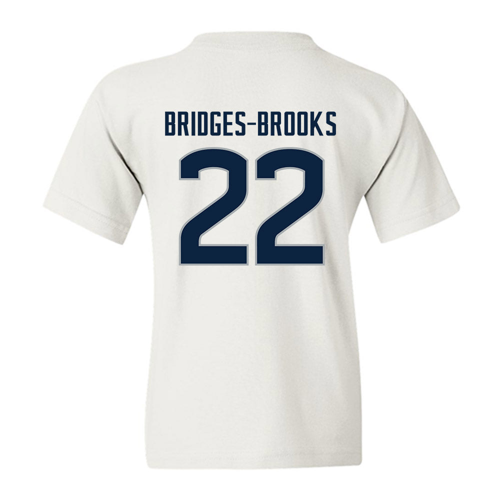 UConn - NCAA Football : Axavier Bridges-Brooks - Classic Shersey Youth T-Shirt-1