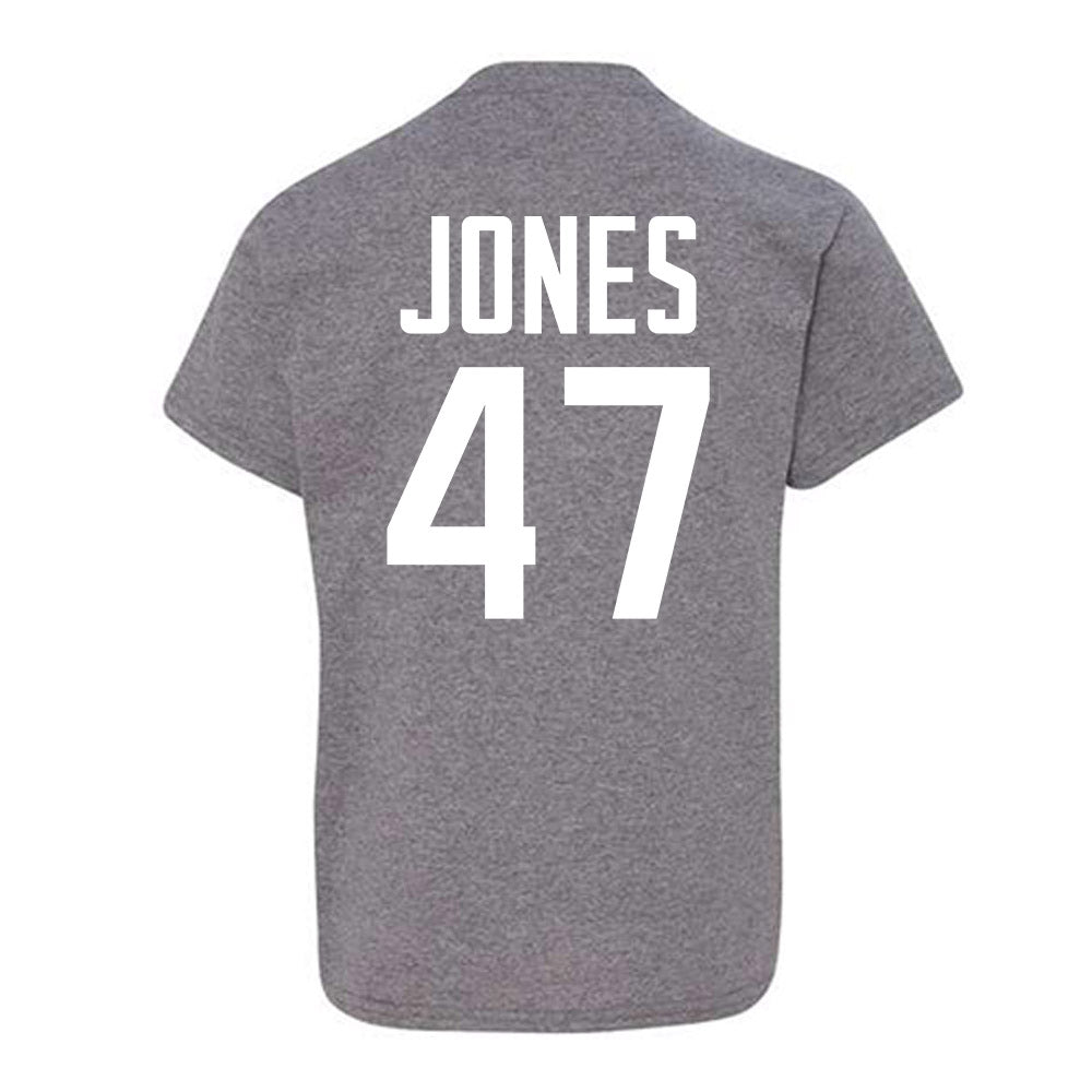 UConn - NCAA Football : Jayden Jones - Sports Shersey Youth T-Shirt-1