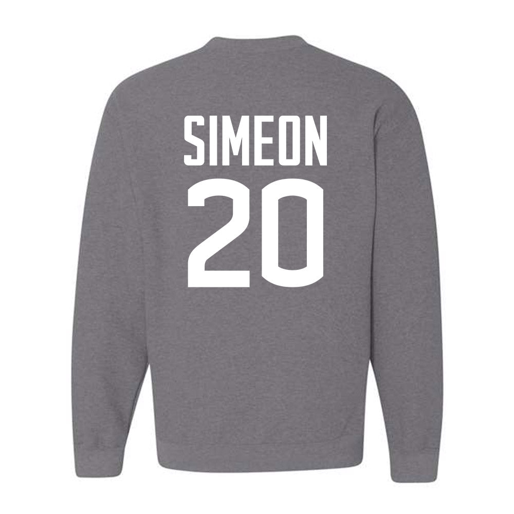 UConn - NCAA Football : Shawn Simeon - Sports Shersey Crewneck Sweatshirt-1