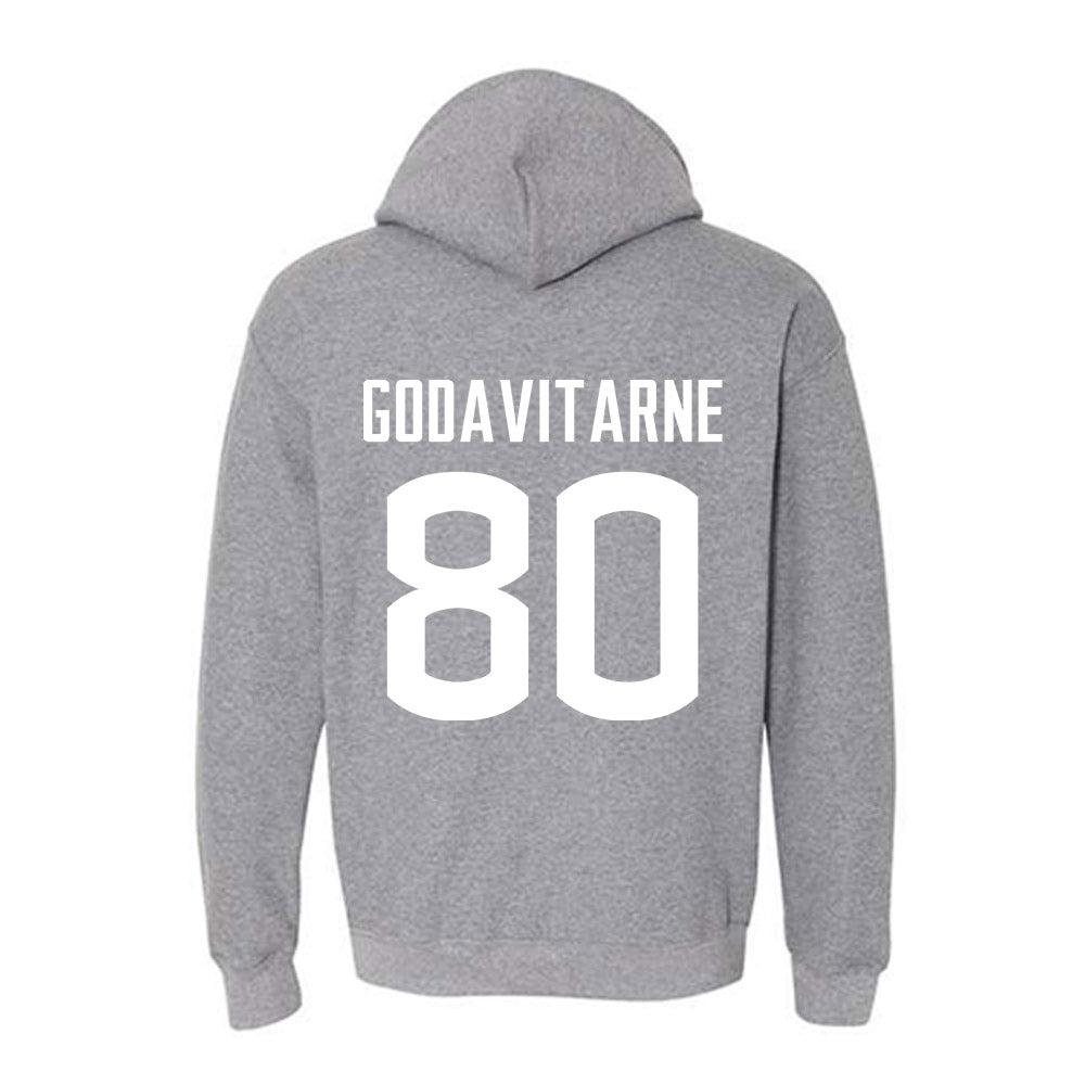 UConn - NCAA Football : Alex Godavitarne - Sports Shersey Hooded Sweatshirt-1