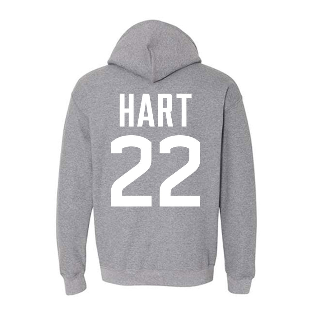 UConn - NCAA Football : Jaden Hart - Sports Shersey Hooded Sweatshirt-1