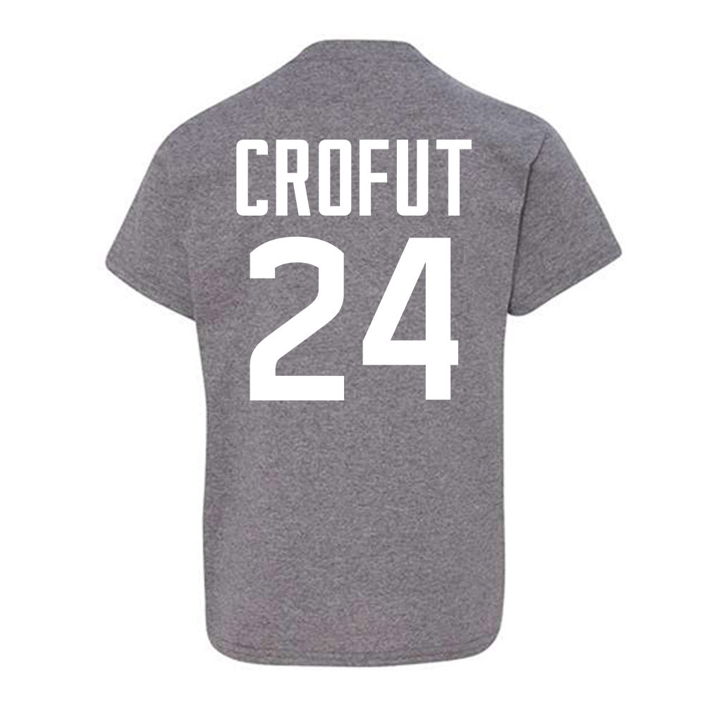 UConn - NCAA Football : Tashi Crofut - Sports Shersey Youth T-Shirt-1