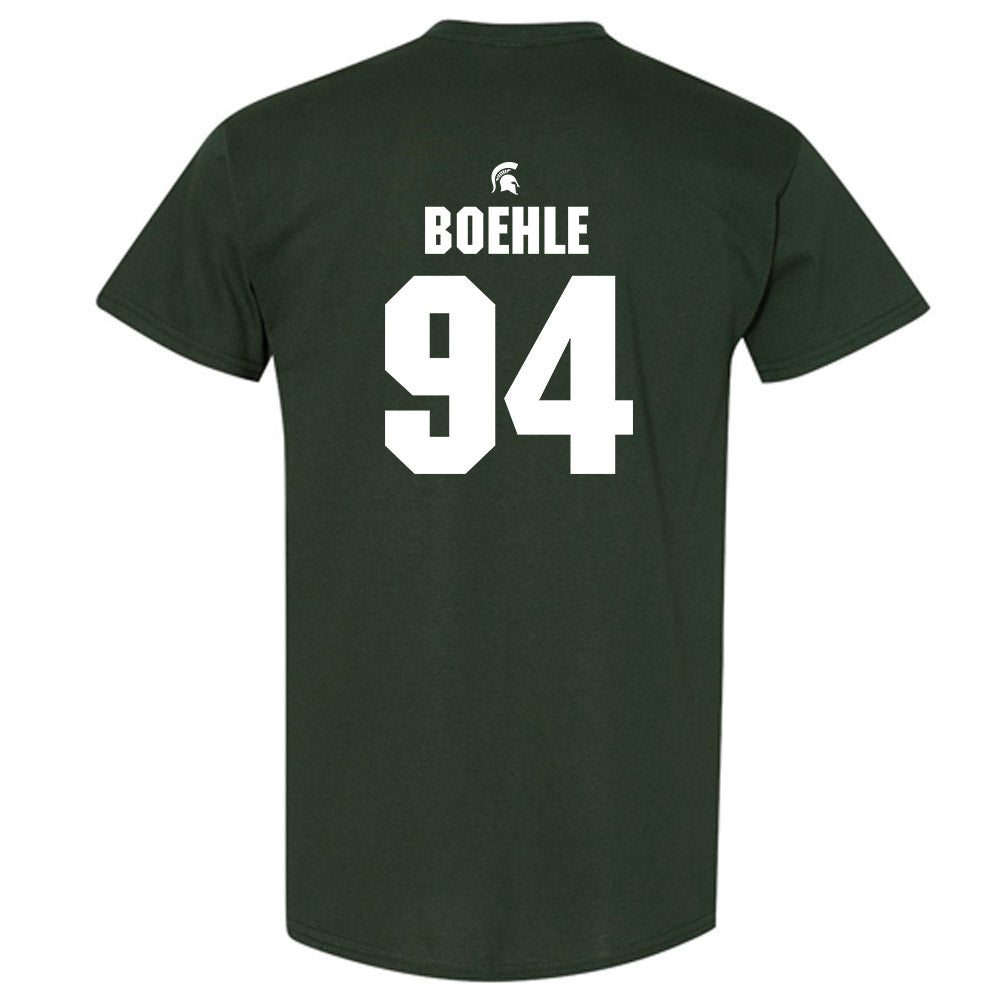 Michigan State - NCAA Football : Aidan Boehle - Generic Shersey T-Shirt-1