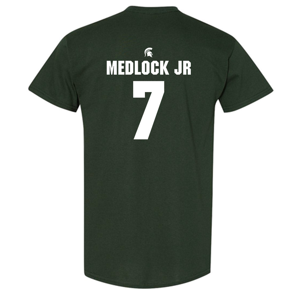 Michigan State - NCAA Men's Basketball : Carlos Medlock jr - Generic Shersey T-Shirt-1