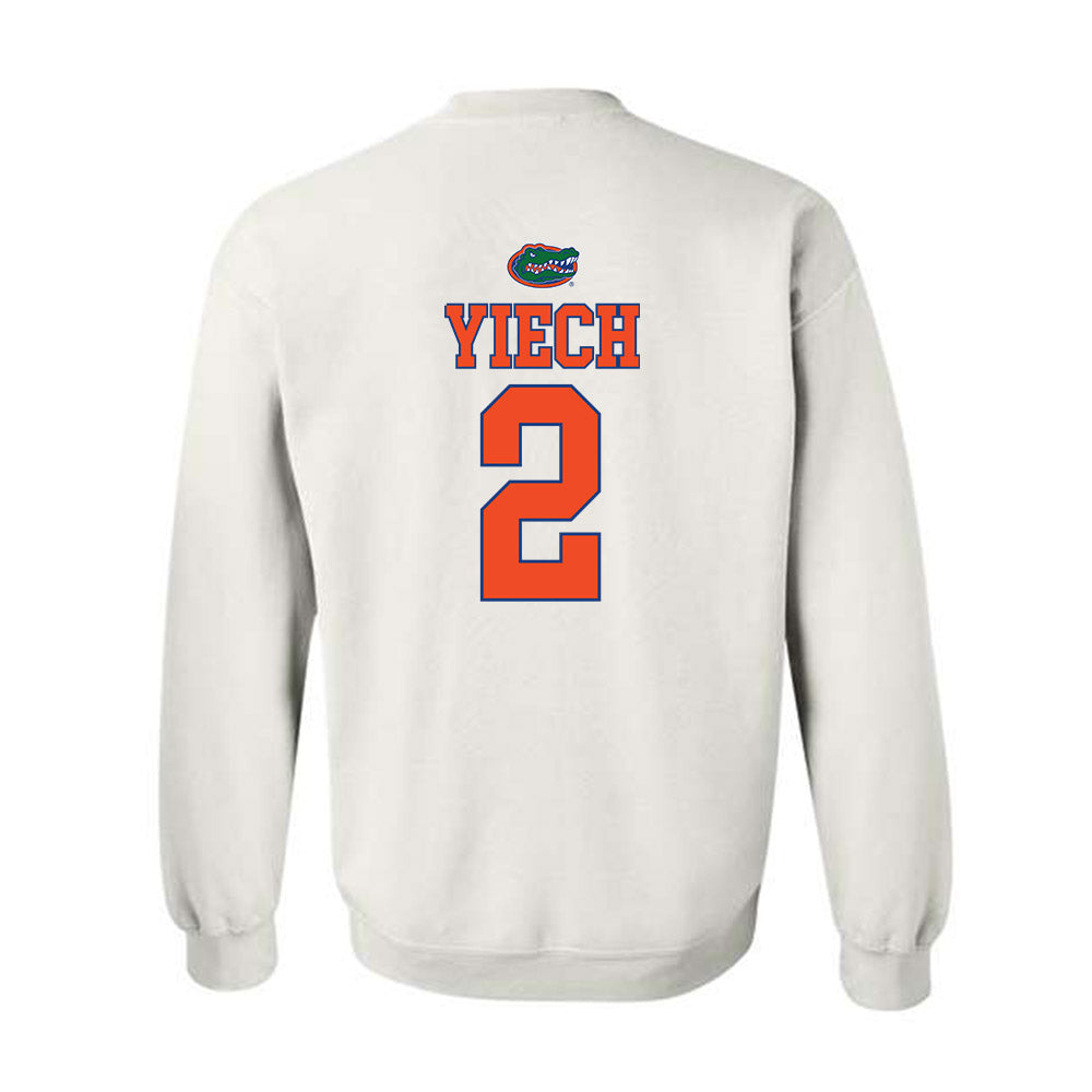 Florida - NCAA Women's Basketball : Nyadieng Yiech - Sports Shersey Crewneck Sweatshirt-1