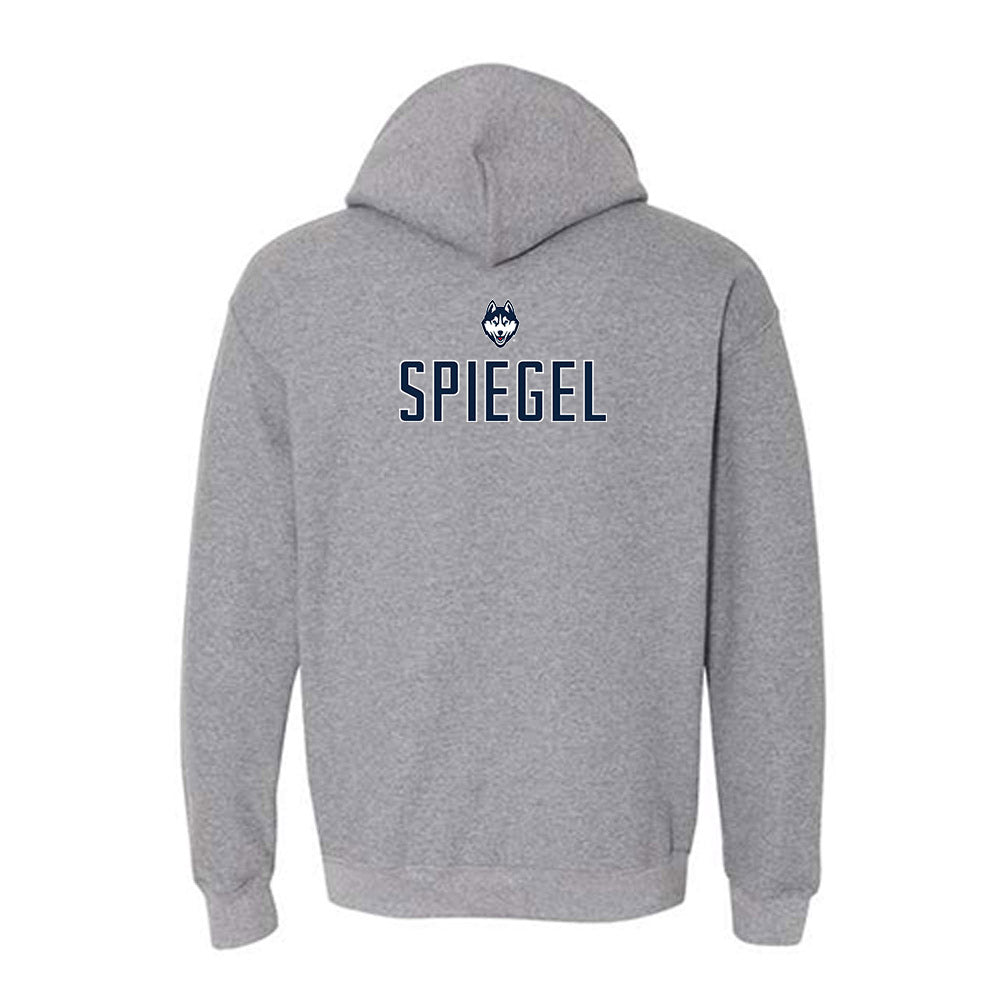 UConn - NCAA Women's Swimming & Diving : Ruth Spiegel - Sports Shersey Hooded Sweatshirt-1
