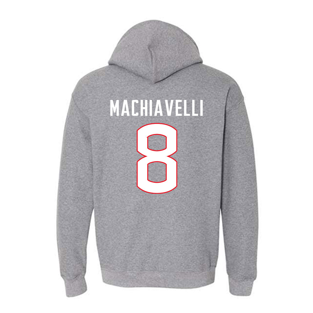 UConn - NCAA Women's Field Hockey : Olivia Machiavelli - Sports Shersey Hooded Sweatshirt-1