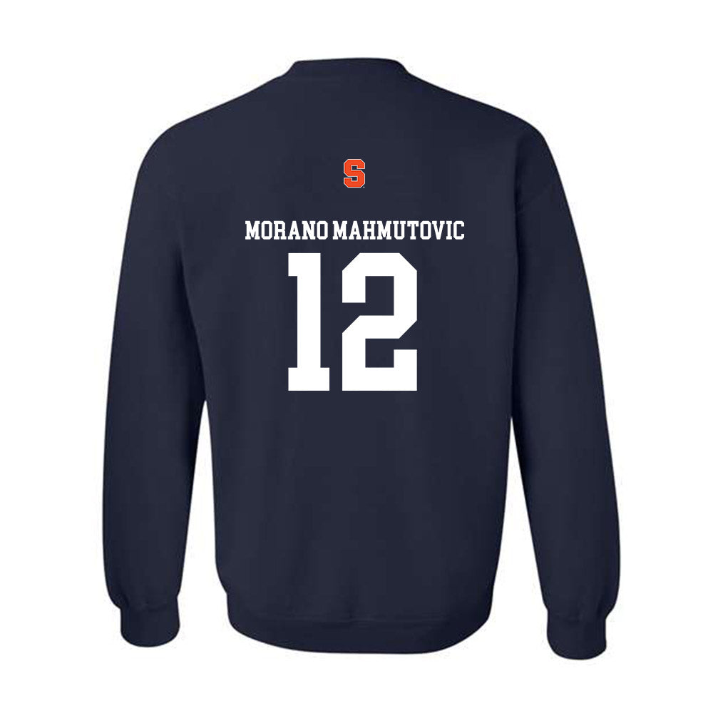 Syracuse - NCAA Men's Basketball : Mark Morano Mahmutovic - Sports Shersey Crewneck Sweatshirt-1