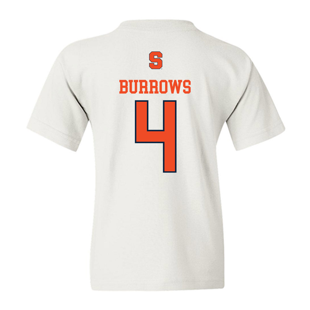 Syracuse - NCAA Women's Basketball : Sophie Burrows - Classic Shersey Youth T-Shirt-1