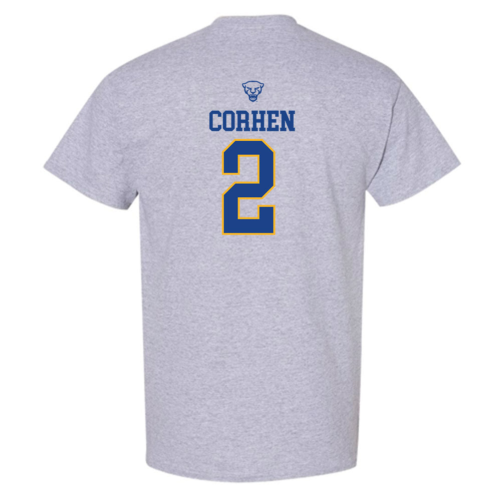 Pittsburgh - NCAA Men's Basketball : Cameron Corhen - Classic Shersey T-Shirt-1