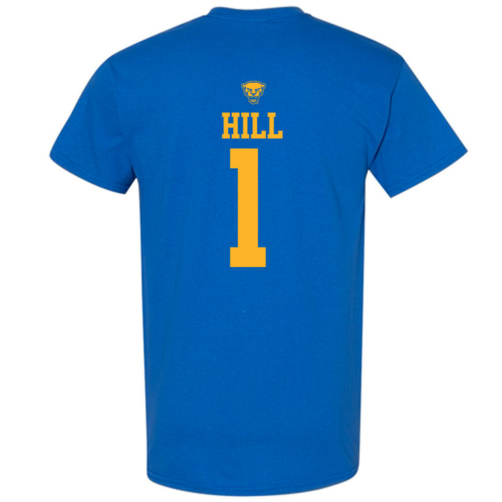 Pittsburgh - NCAA Women's Basketball : Maysen Hill - Sports Shersey T-Shirt-1