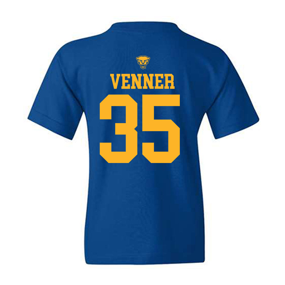 Pittsburgh - NCAA Women's Basketball : Meredith Venner - Sports Shersey Youth T-Shirt-1