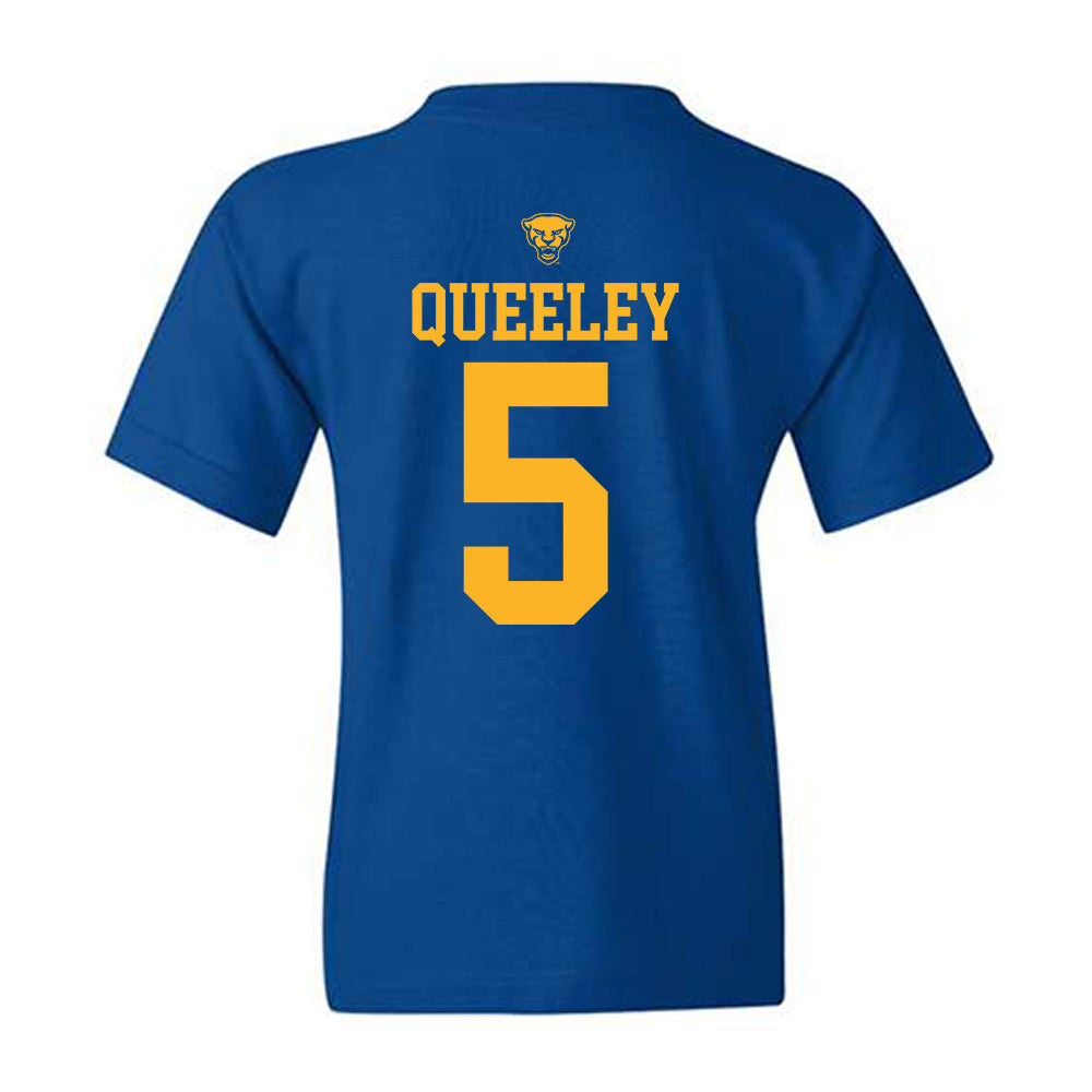 Pittsburgh - NCAA Women's Basketball : Jayda Queeley - Sports Shersey Youth T-Shirt-1