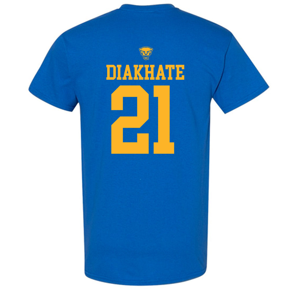 Pittsburgh - NCAA Women's Basketball : Fatima Diakhate - Sports Shersey T-Shirt-1
