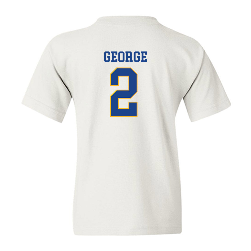 Pittsburgh - NCAA Men's Basketball : Naithan George - Classic Shersey Youth T-Shirt-1