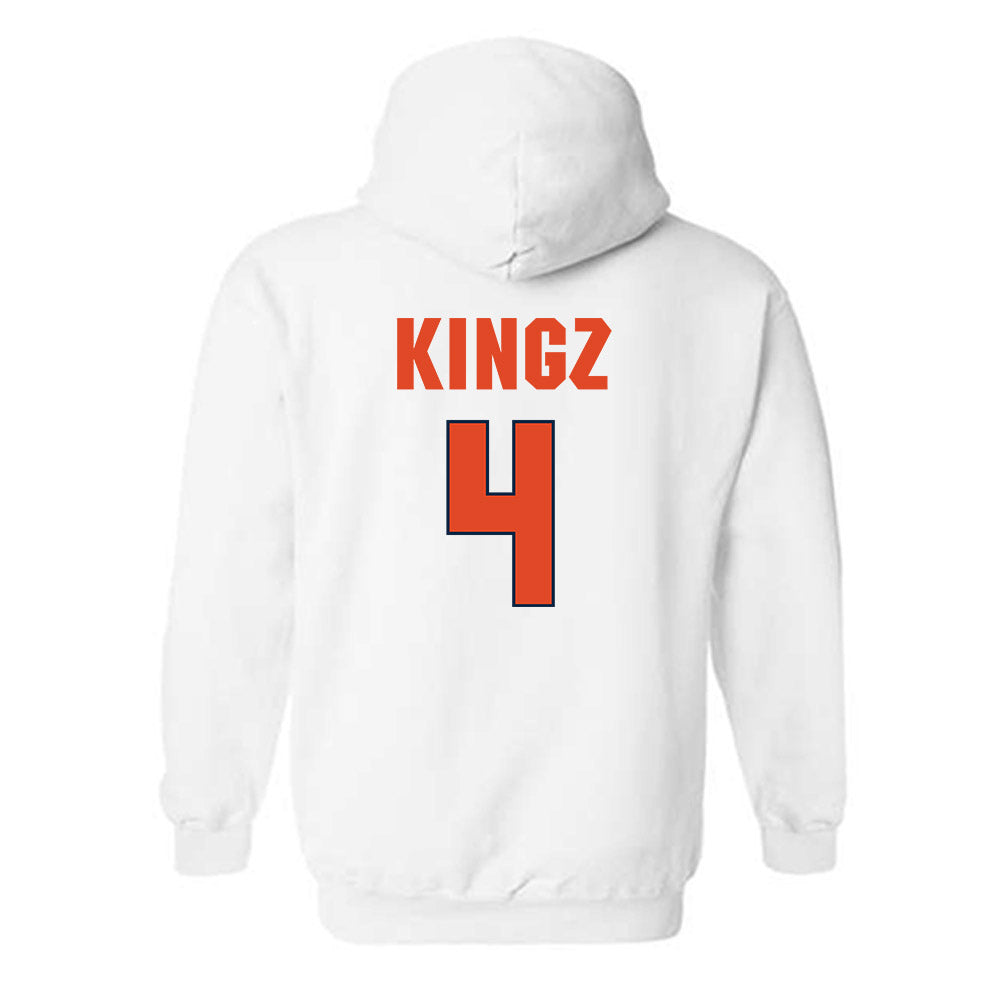 Syracuse - NCAA Men's Basketball : Nate Kingz - Classic Shersey Hooded Sweatshirt-1