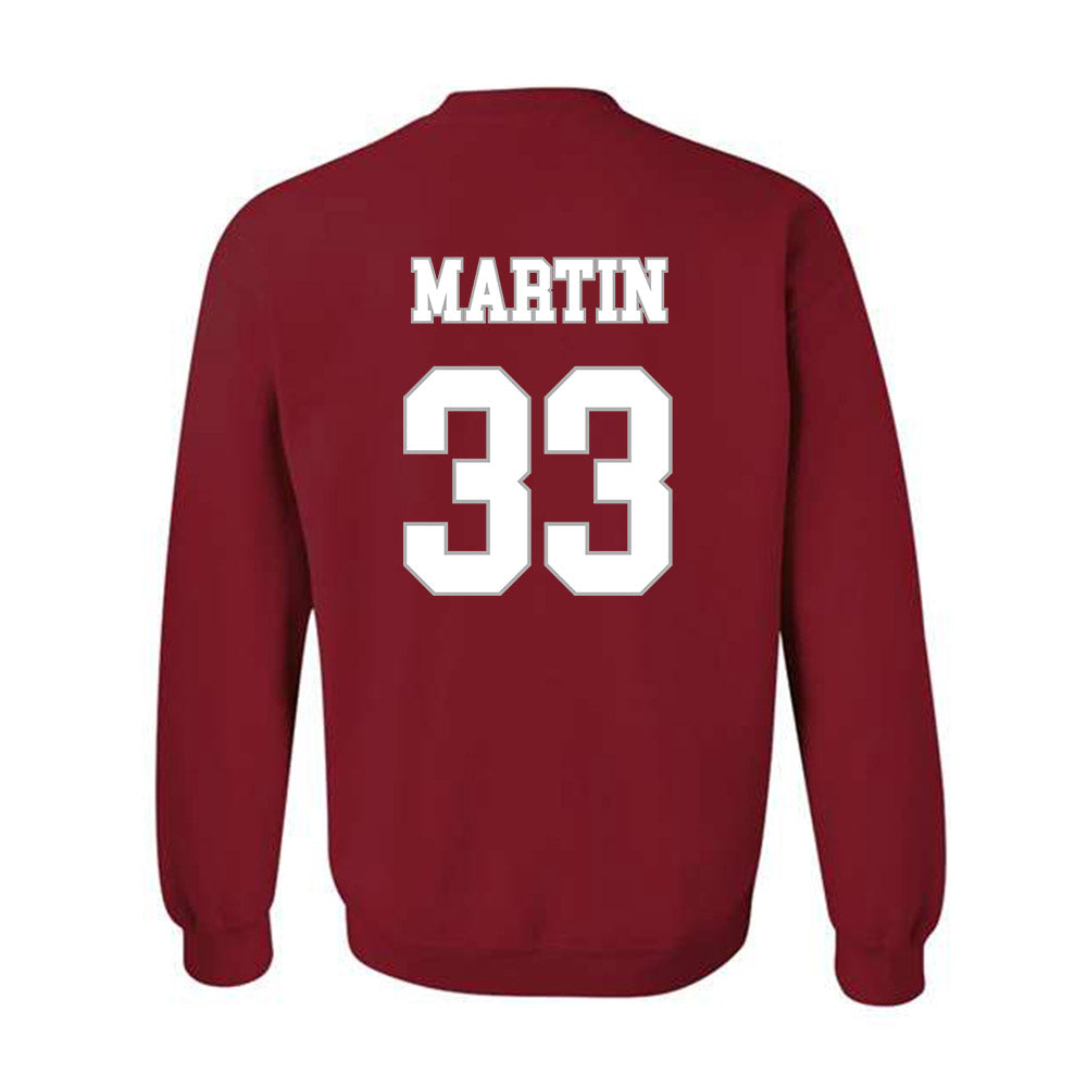 Troy - NCAA Women's Basketball : Taliah Martin - Shersey Crewneck Sweatshirt-1