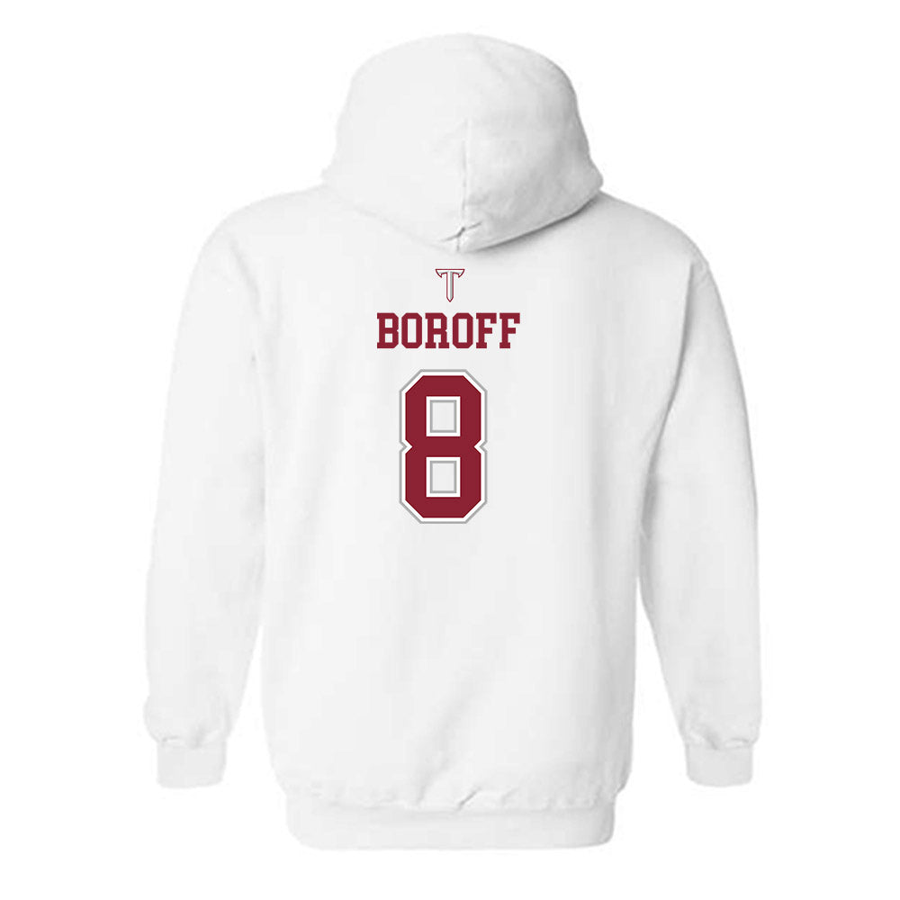 Troy - NCAA Baseball : Jabe Boroff - Shersey Hooded Sweatshirt-1