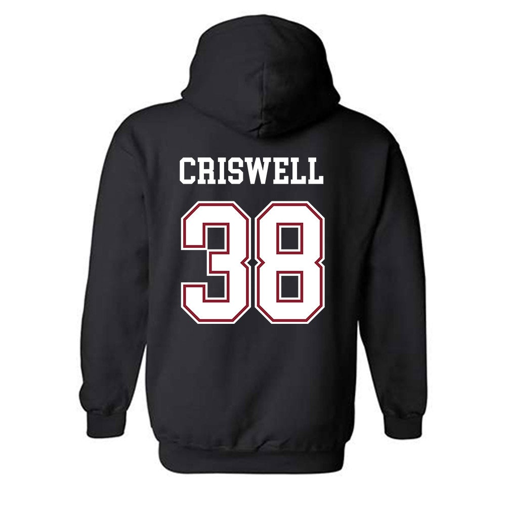 Troy - NCAA Baseball : Nate Criswell - Classic Shersey Hooded Sweatshirt-1
