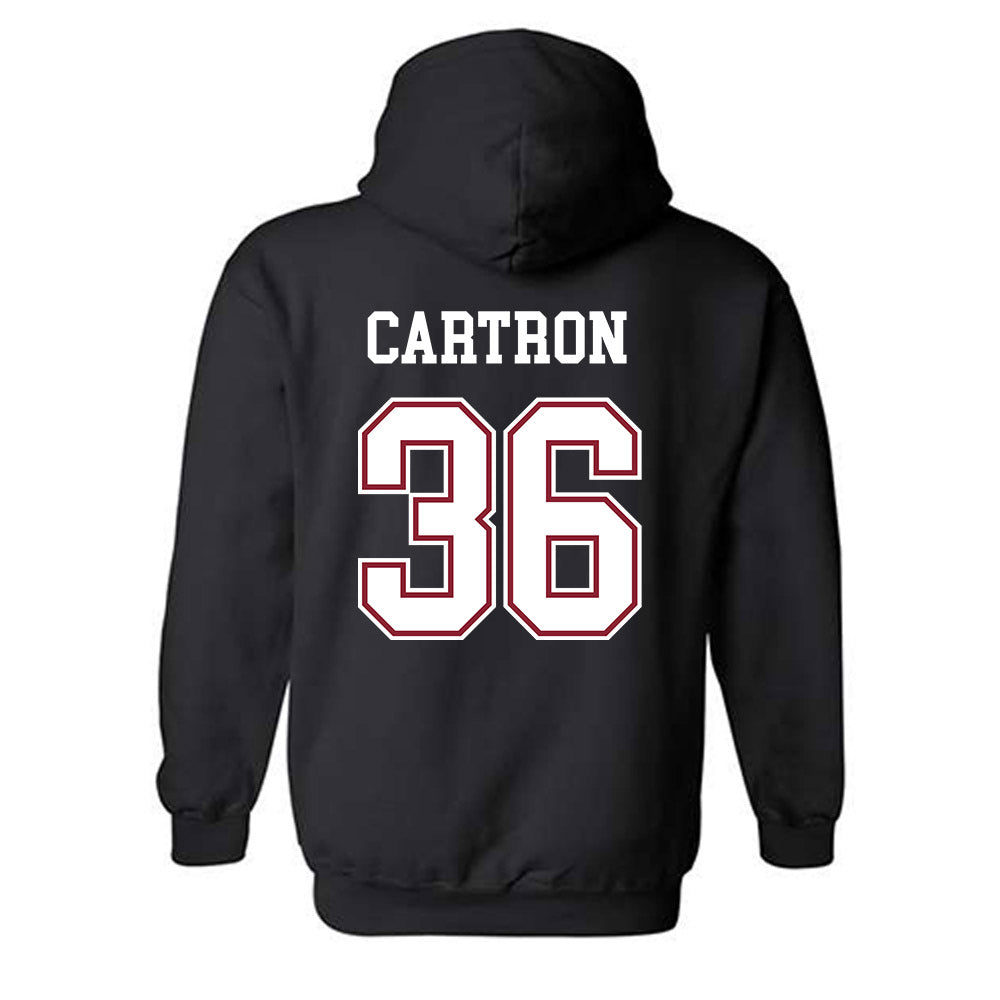 Troy - NCAA Baseball : Chase Cartron - Classic Shersey Hooded Sweatshirt-1