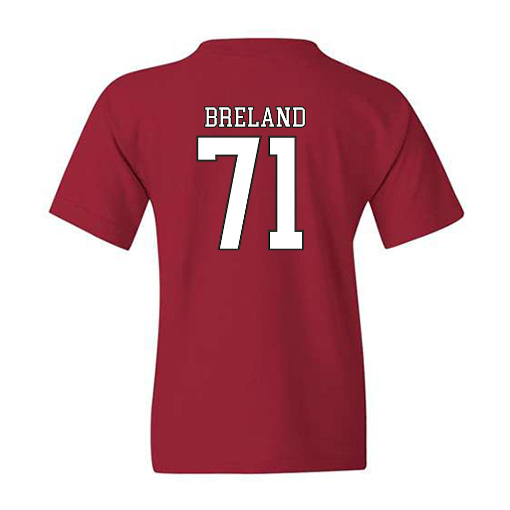 Troy - NCAA Football : Antwone Breland - Generic Shersey Youth T-Shirt-1