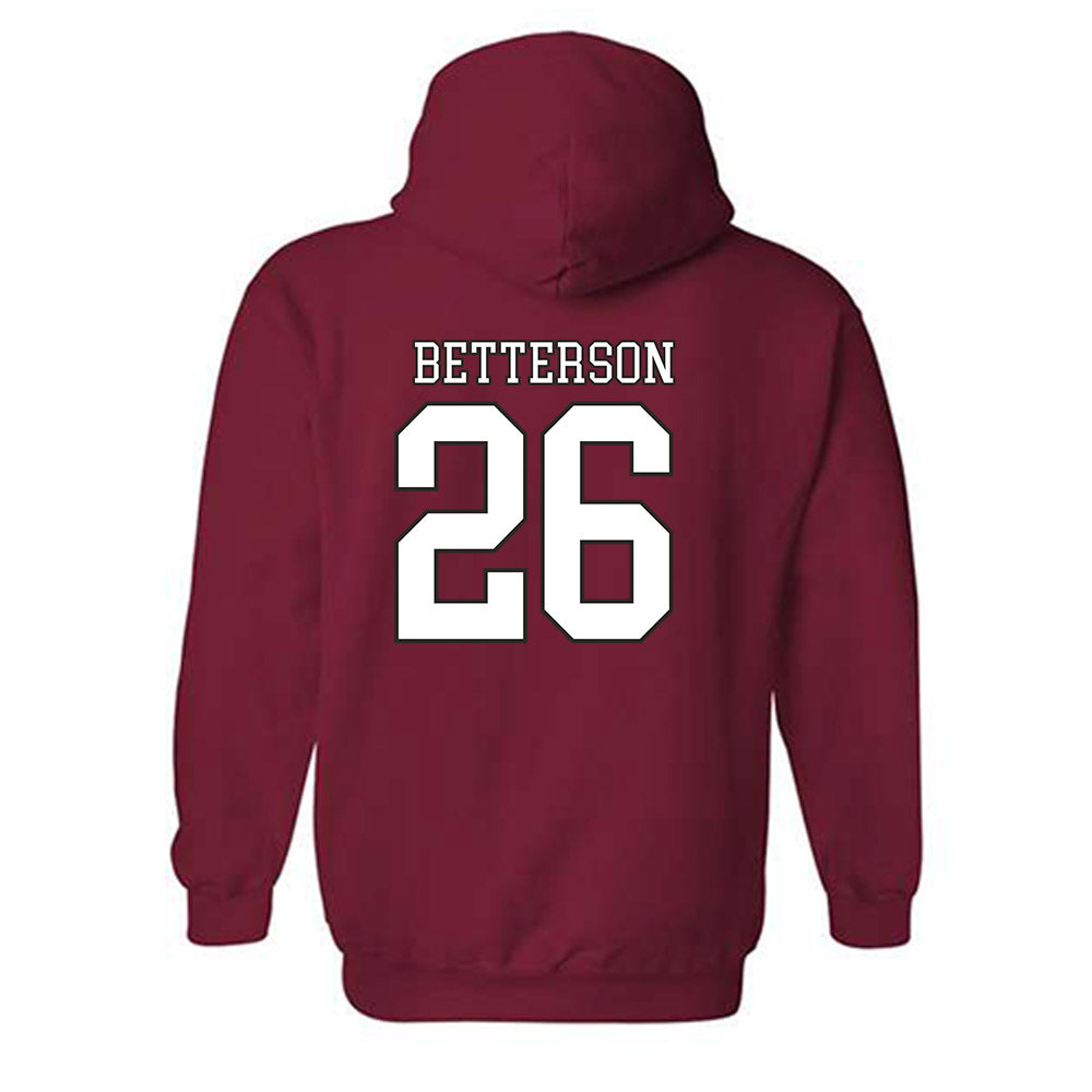 Troy - NCAA Football : Dewhitt Betterson - Generic Shersey Hooded Sweatshirt-1