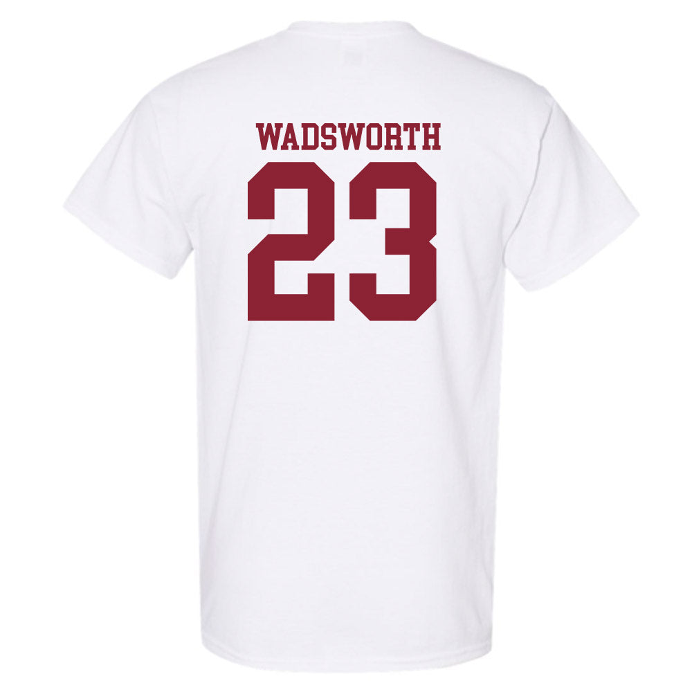 Troy - NCAA Men's Basketball : Tucker Wadsworth - Generic Shersey T-Shirt-1
