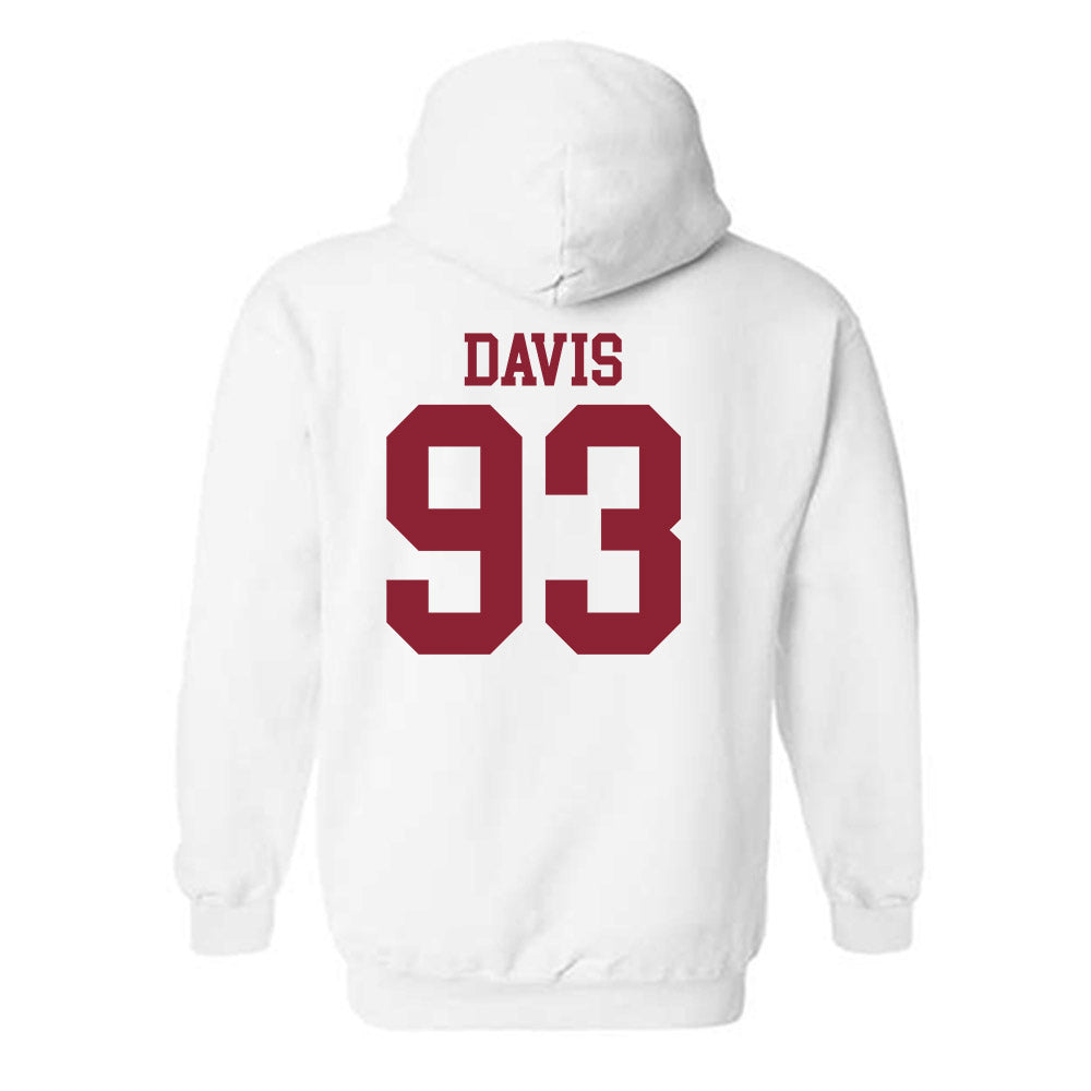 Troy - NCAA Football : RaKeem Davis - Generic Shersey Hooded Sweatshirt-1