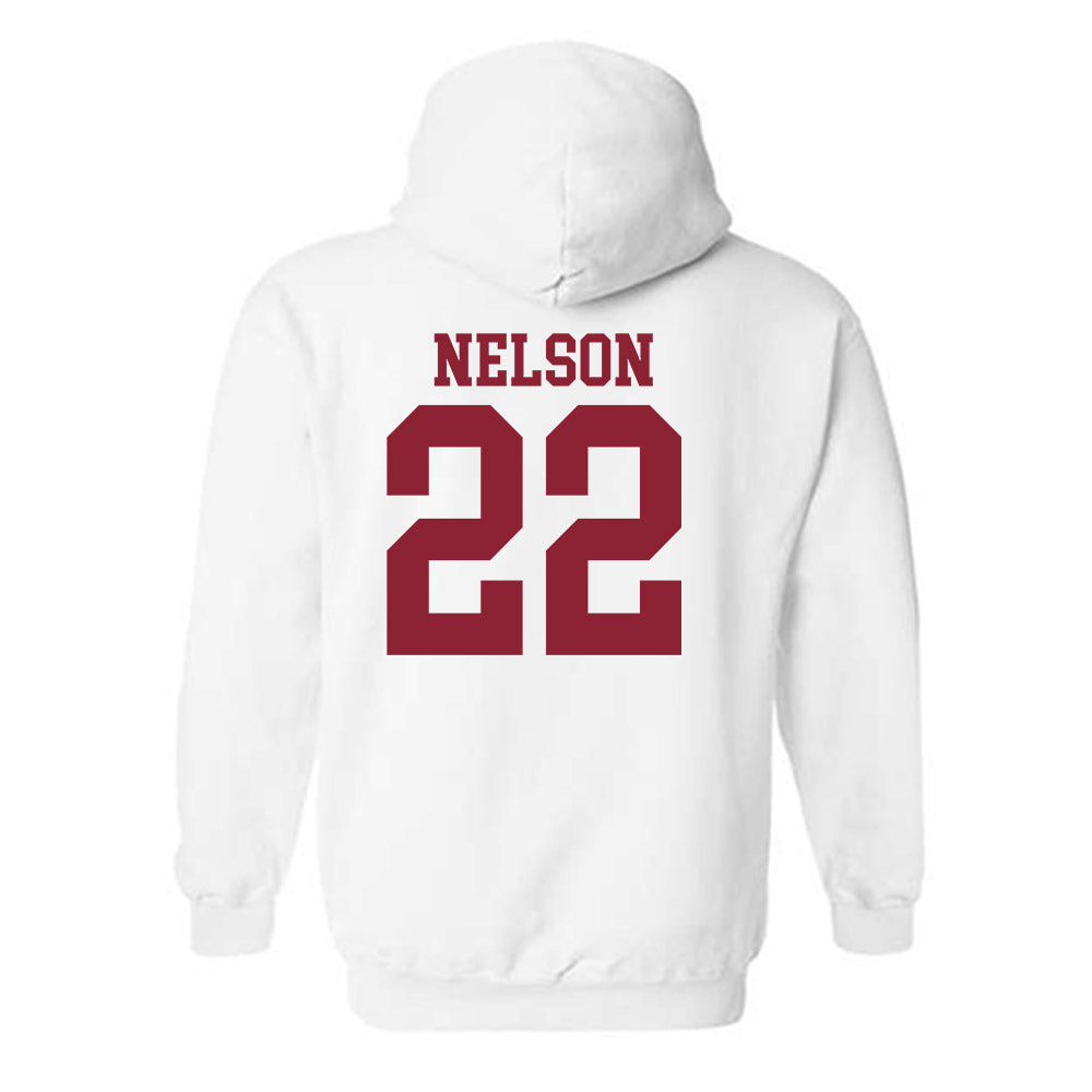 Troy - NCAA Baseball : Drew Nelson - Generic Shersey Hooded Sweatshirt-1