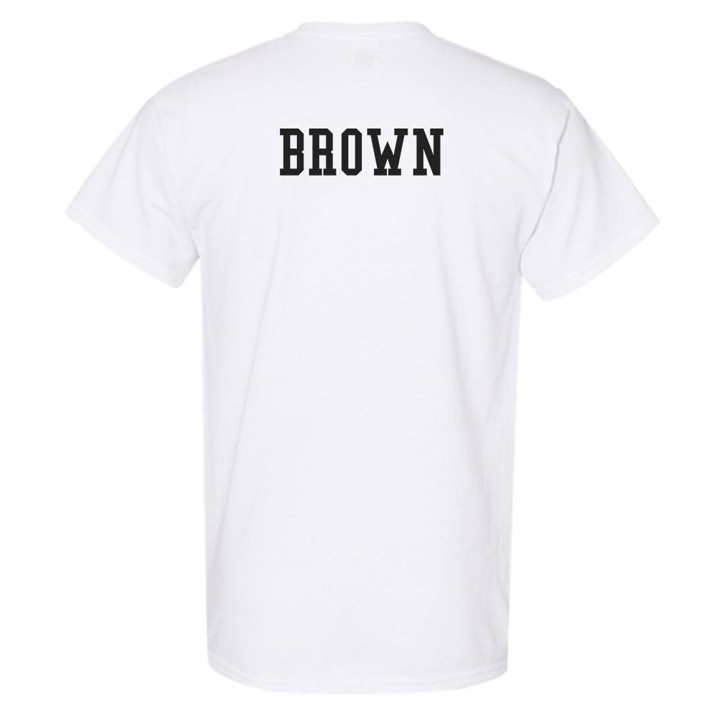 App State - NCAA Football : Cash Brown - Generic Shersey T-Shirt-1